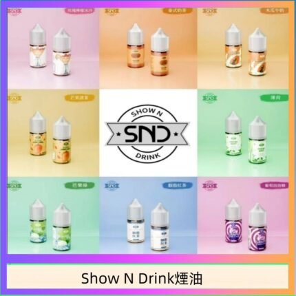 Show N Drink煙油 玫瑰檸檬冰沙 泰式奶茶